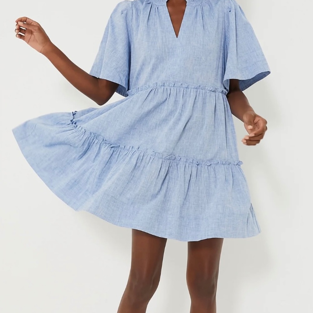 Tuckernuck Light Blue Mini Dress